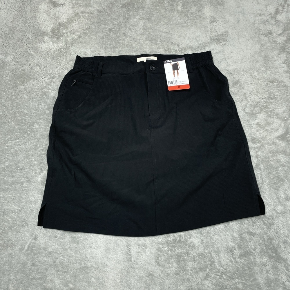 Tilley Womens M Trek Skort Black d1074